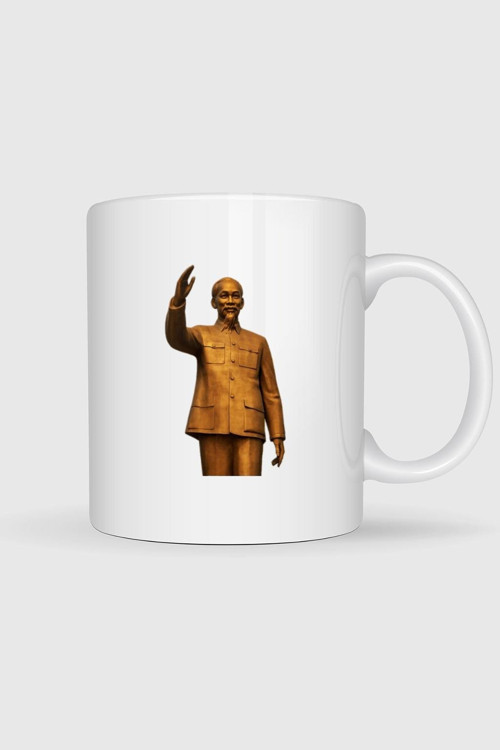 Metal, Ho Chi Minh, Statue Tasarımlı Kupa Bardak