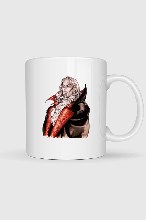 Count Dracula İllustration, Castlevania Tasarımlı Kupa Bardak