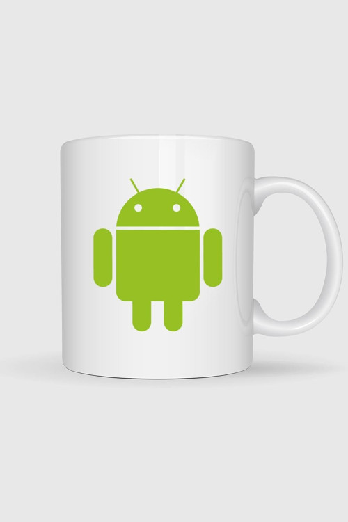 Android Logo Tasarımlı Kupa Bardak