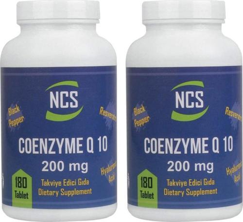 Coenzyme Q-10 200 Mg 180 Tablet X 2 Adet