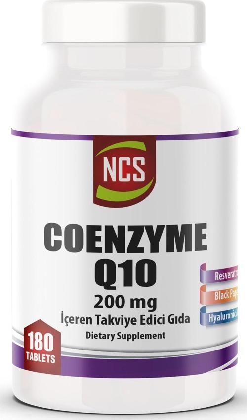 Coenzyme Q-10 200 Mg Resveratrol Hyaluronic Acid Karabibe 180 Tablet