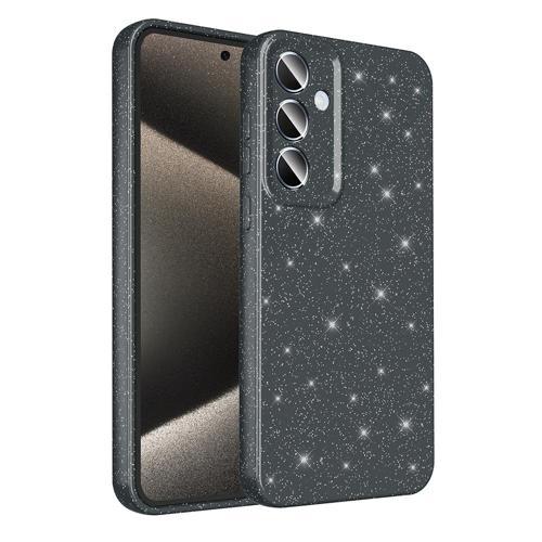 Galaxy A55 Kılıf Kamera Korumalı Simli Lüks Zore Koton Kapak