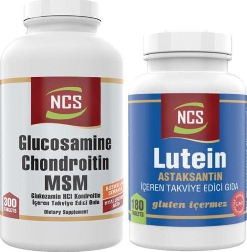 Lutein 15 Mg Astaksantin 12 Mg 180 Tablet+Glucosamine 300 Tablet
