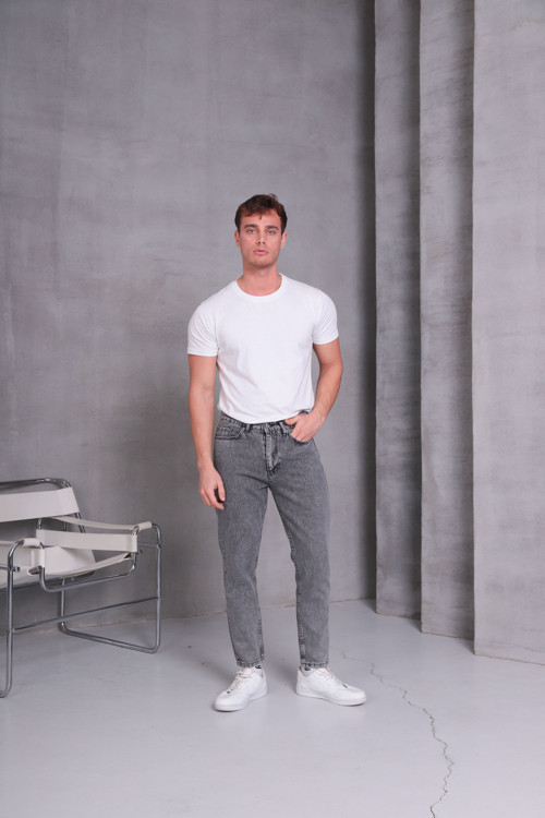 Erkek Boyfriend Kot Pantolon