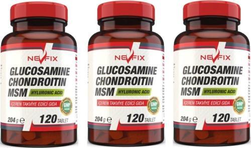Glucosamine Yumurta Kabuğu Zarı 120 Tablet X 3 Kutu