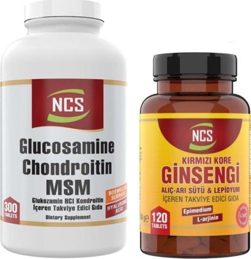 Ginseng 120 Tablet Glucosamine Chondroitin Msm Hyaluronic Acid 300 Tablet