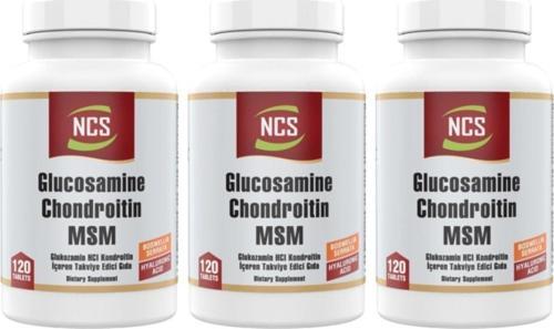 Glucosamine Chondroitin Msm 120 Tablet X 3 Kutu Boswellia