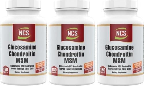 Glucosamine Chondroitin Msm 180 Tablet X 3 Kutu Boswellia