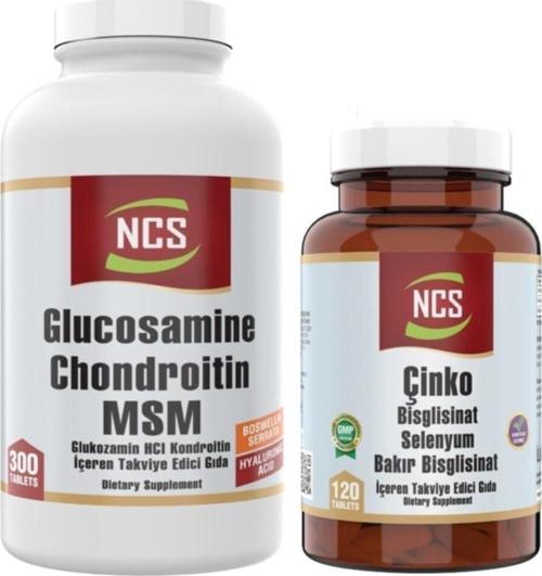 Glucosamine Chondroitin Msm 300 Tablet Zinc Bisglisinat 120 Tablet
