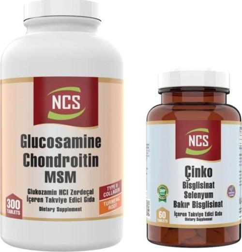 Glucosamine Chondroitin Msm 300 Tablet+Zinc Bisglisinat 60 Tablet