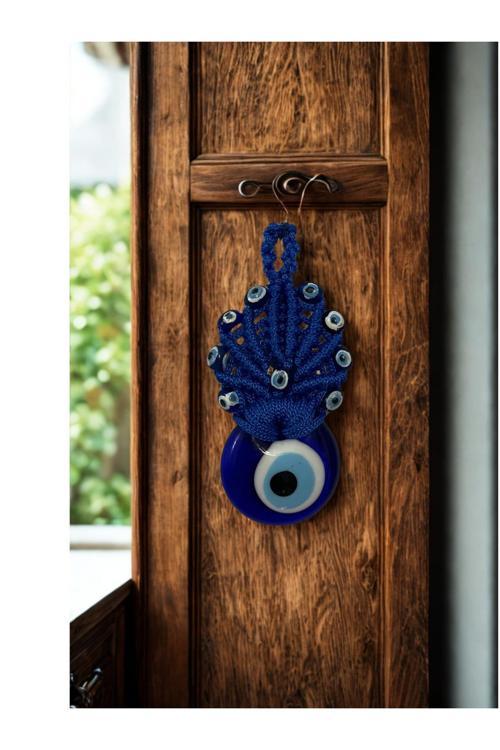 Nazar Boncuğu Duvar Süsü - Hediyelik - Şık Ev Ofis Aksesuarı - Dekoratif