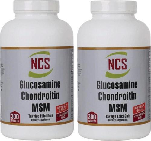Glucosamine Chondroitin Msm Hyaluronic Acid Bosvella 300 Tablet X 2 Adet