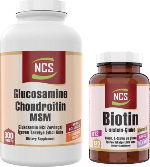 Glucosamine Chondroitin Msm Turmenic Root 300 Tablet Biotin 120 Tablet