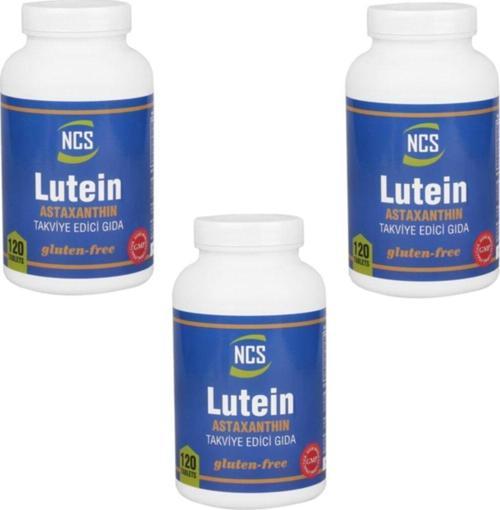 Lutein 15 Mg Astaxanthin (Astaksantin) 12 Mg 120 Tablet 3 Kutu