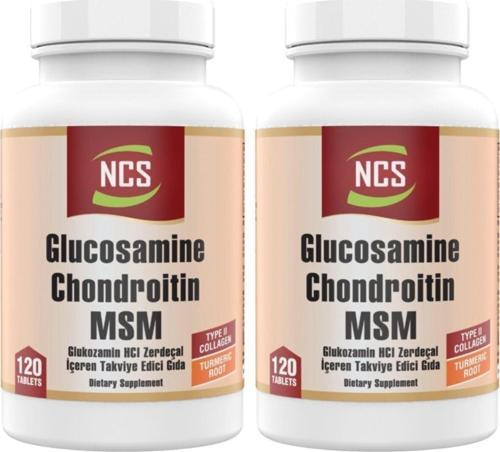 Glucosamine Chondroitin Zerdeçal 120 Tablet 2 Kutu