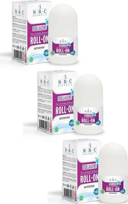 Roll-On Collagen Takviyeli Antiperspirant 50Ml Ter Ve Koku Önleyici (3 Kutu)