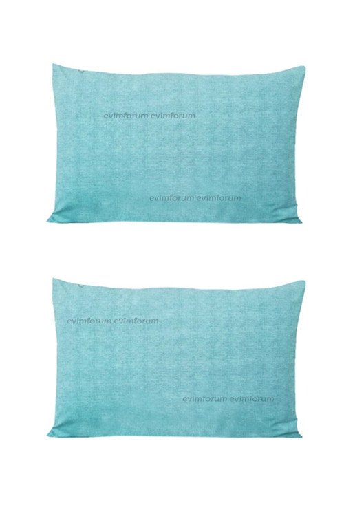 2 Adet Kapaklı Yastık Kılıfı 5 Farklı Renk 50*70 Cm