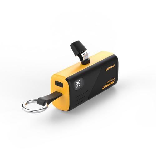 PSM131 5000 mAh Powerbank 20W PD Hızlı Şarj Lightning Soketli Göstergeli Sarı