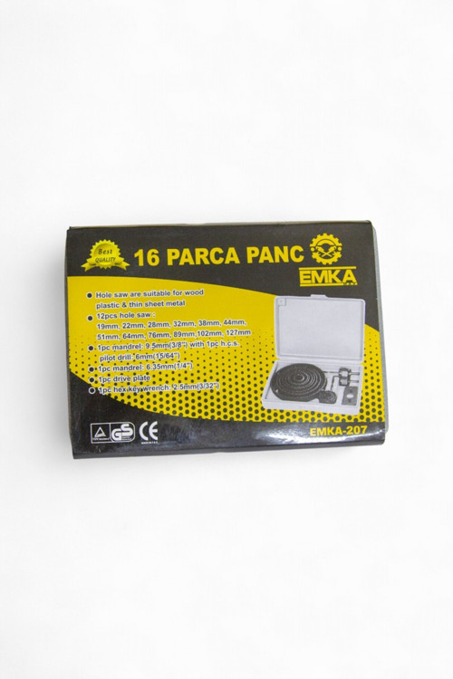 16 Parça Ahşap Panç Seti