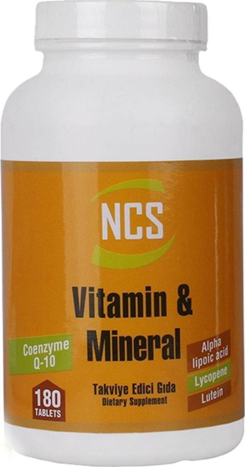 Vitamin Mineral Multivitamin Coenzyme Alpha Lipoic Acid 180 Tablet