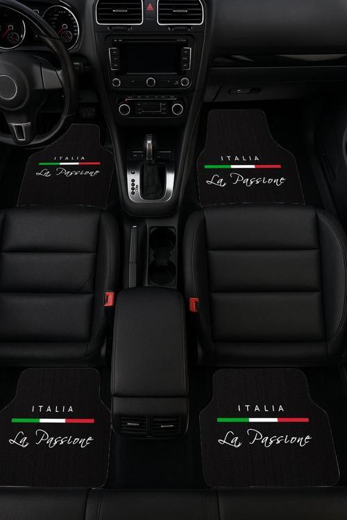 SonicTouch Universal Oto Araba Paspası Takımı Dijital Baskılı Her Araca Uyumlu Yıkanabilir 22OPD2511