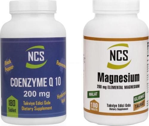 Magnezyum Malat Glisinat 180 Tablet Coenzyme Q-10 200 Mg 180 Tab