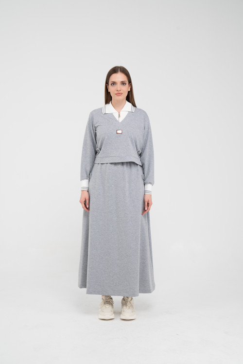 Spor Etekli Oversize İkili Kadın Takım 1750