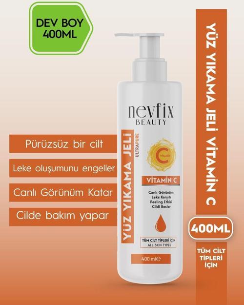 Beauty C Vitaminli Yüz Yıkama Jeli 400 Ml