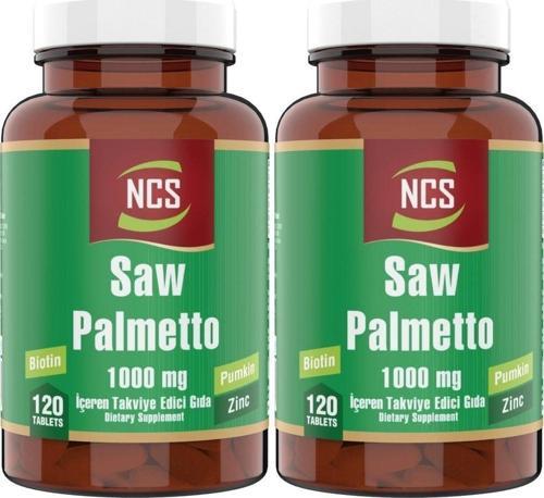 Saw Palmetto 1000 Mg 2 Kutu 240 Tablet Pumpkin Zinc Destekli Formül