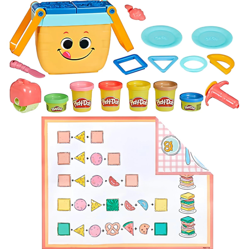 Play-Doh Piknik Şekilleri Başlangıç Seti