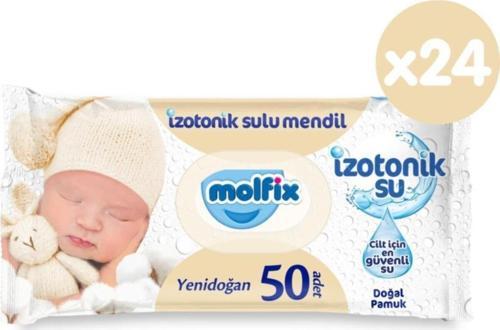 Izotonik Sulu Islak Mendil Yenidoğan 50x24 1200 Adet