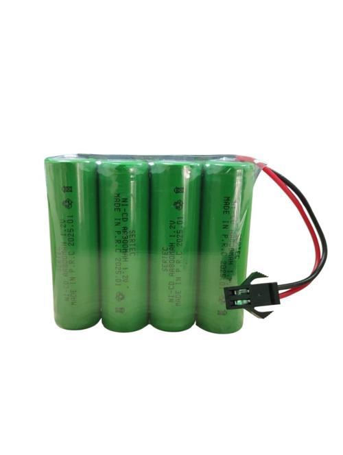 SERTEC 4.8V 4S1P AA 800 MAH KABLO + SİYAH KONNEKTÖRLÜ OYUNCAK PİLİ
