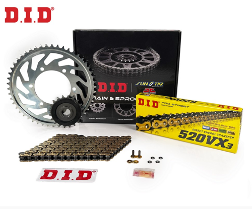 BAJAJ DOMINAR 400 2013-2023 DID ZİNCİR DİŞLİ SETİ GOLD 520 ORING JJ520VXGB892