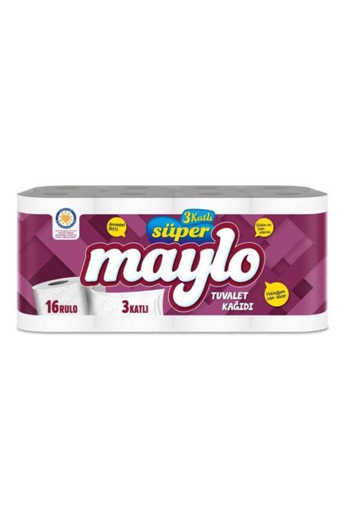 Maylo 3 Katlı Tuvalet Kağıdı 16Lı