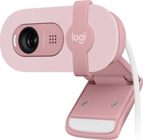 LOGITECH BRIO 100 FULL HD 1080P MİKROFONLU WEB KAMERA PEMBE 960-001623