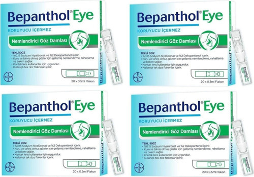Eye Göz Damlası 0,5 ml x 20 Flakon 4 Adet