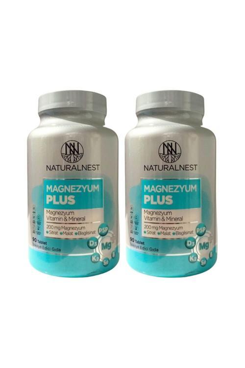 Magnezyum Plus 90 Tablet (2 Adet)