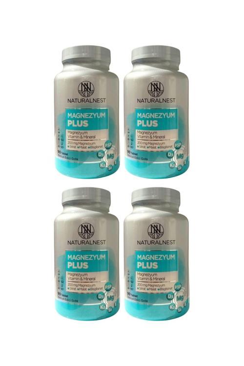 Magnezyum Plus 90 Tablet (4 Adet)
