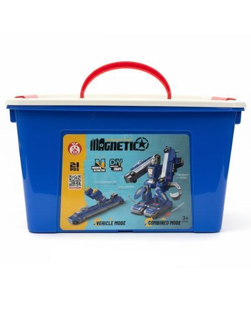 Mıknatıslı Transformers Polis Seti XH8690