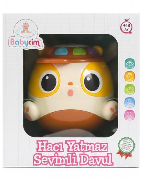 Babycim Hacıyatmaz Sevimli Davul Kahverengi