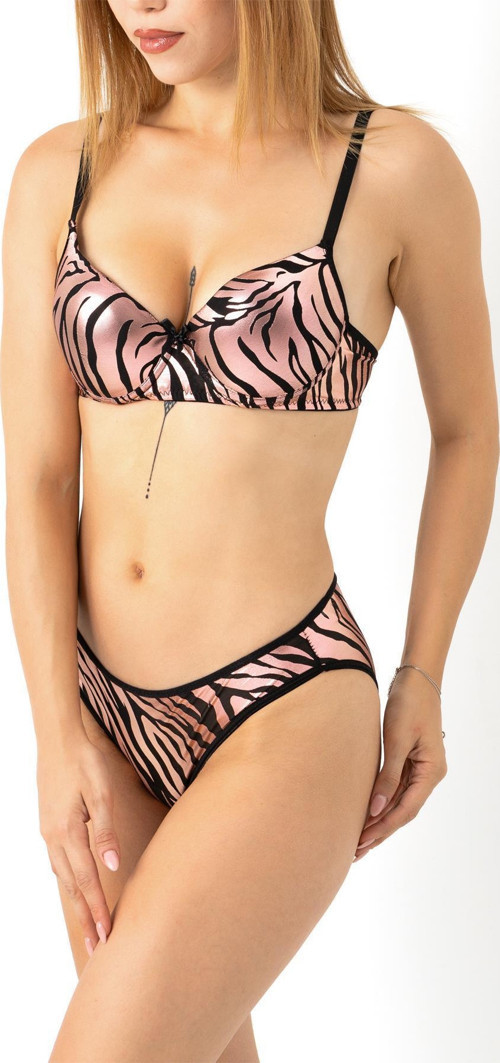 ZEBRA DESENLİ SÜTYEN TAKIM