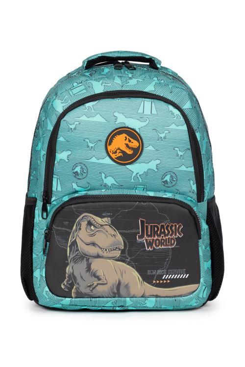 Lisanslı Jurassic World İlkokul Sırt Çantası - Erkek Çocuk Okul Çantası