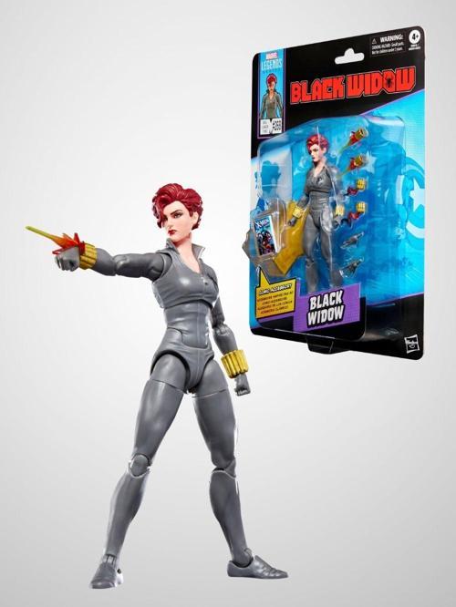 Legends Black Widow (X-Men & Avengers Comics) Aksiyon Figürü, Çizgi Roman Aksesuarlı