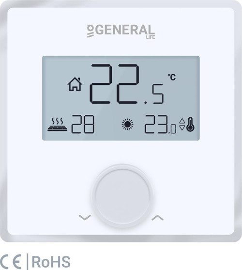 GENERAL Life Gaia FH26S Yerden Isıtma Termostatı