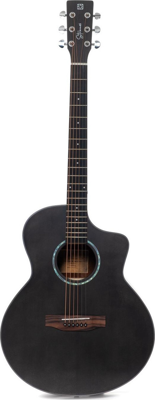 SAC-JF-BK EQ Elektro Akustik Gitar Siyah