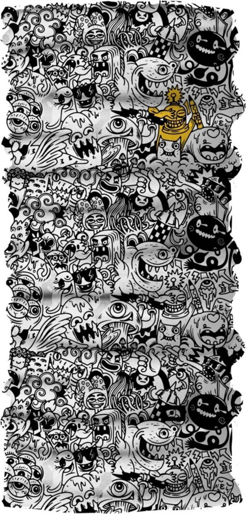 Motorcu Buff Maske Boyunluk Outdoor Boyunluk Unisex Bandana 5'li Paket