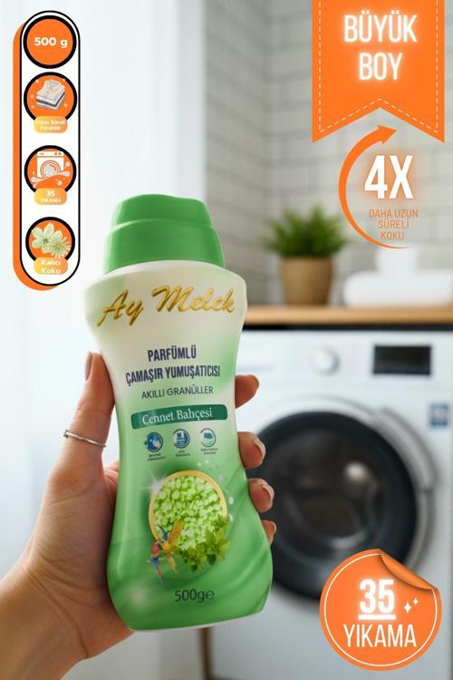 Çamaşır Parfümü 500gr Granül Parçacıklı Çamaşır Yumuşatıcısı (Cennet Bahçesi)