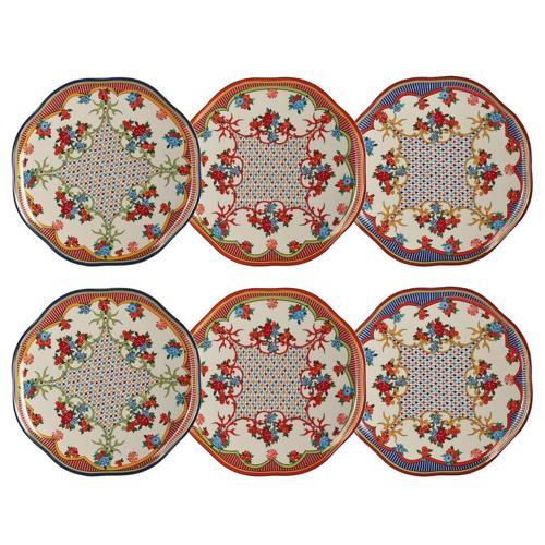 Fiora Bone 27cm 6 lı Tabak Seti