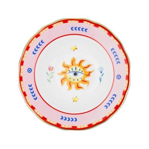 Mamma Mia Göz Desenli Tabak 22 Cm