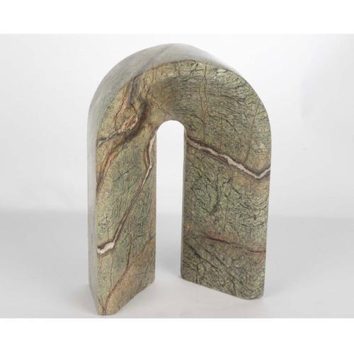 Yeşil Mermer Dekor Obje 15x23cm